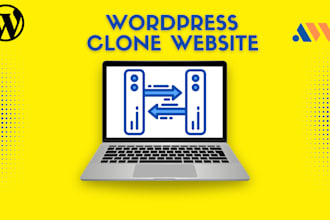 copy clone redesign duplicate transfer website in wordpress