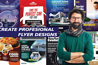 create a professional flyer design to grow your buisness