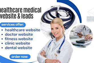 l design a professional healthcare staffing agency, medical, doctor, dental
