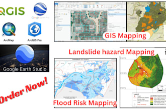 do geological maps, gis mapping, spatial analysis using arcgis, qgis