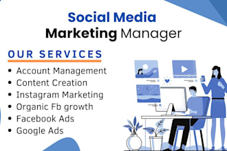 be your social media marketer and google ads expert