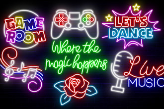 design custom neon logo signs in just 3 hours