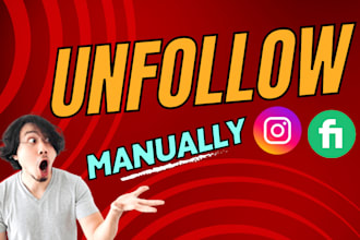 manually unfollow your instagram followings fast