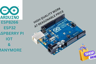 do arduino programming and make schematic circuits