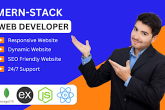 do mern stack website development using mongodb, express, react, node
