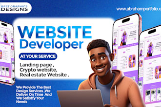 develop wordpress website design and responsive web design
