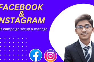 create and manage facebook instagram ads campaign for sells and lead generation