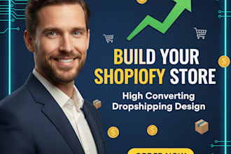 build a automated shopify dropshipping store