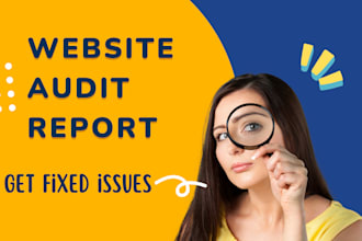 do website SEO audit detailed audit report for onpage offpage