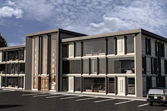 design 3d modeling rendering buildings
