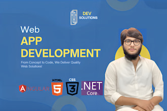 be your full stack developer for angular and asp dotnet core