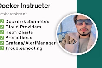 do docker, kubernetes and devops related work