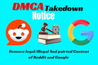 send dmca takedown notices and reports to remove reddit content