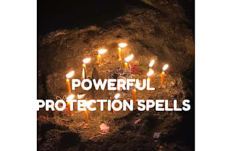 cast black magic removal spell protection spell to remove curses negative energy