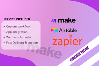 make com automation makecom automation zapier integration airtable