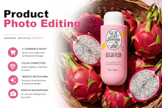 edit and retouch your product photos