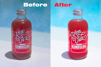 edit and retouch your product photos