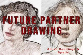 draw and describe your future husband or wife perfectly