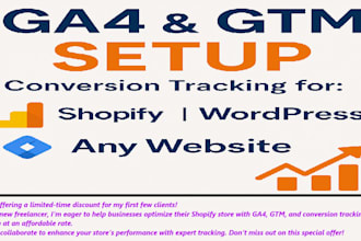 set up ga4 tracking with google tag manager for both browser and server side