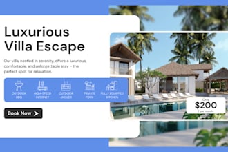 stunning travel agency website or travel affiliate website