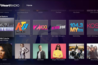 build radio app, single or multiple station app, live streaming app