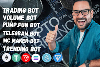 make trading volume bot telegram bot bundle bot pump fun bot on evm, ton, solana