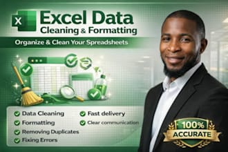 clean and organize real estate property data in excel or google sheets
