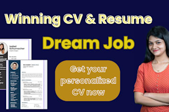 write a professional resume and CV to elevate your career