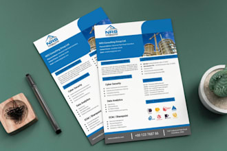 design your federal government capability statement, company profile and resume