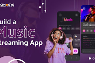 develop live streaming app video streaming app music streaming app livestreaming