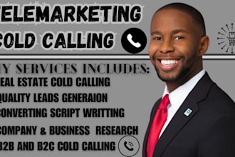 do telemarketing cold calling leads generation and appointment settings