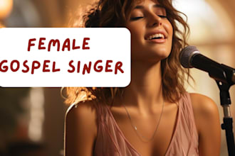 be your female gospel singer, music producer vocalist kids gospel songwriter