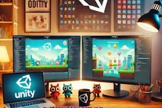 develop and code for unity game developer