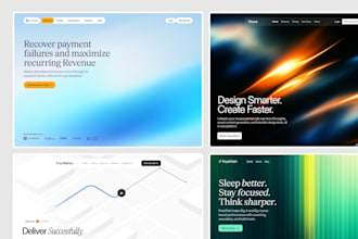 design high converting saas landing page