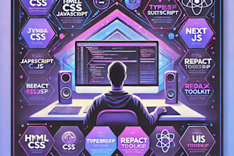 develop frontend web app in reactjs nextjs shadcn UI