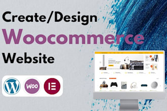 create woocommerce store and customize ocean wp, woodmart or martfury theme