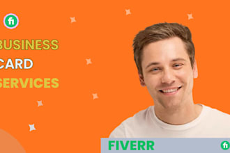 create eyecatching business card with qr code