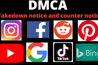 send dmca takedown notice to remove infringement