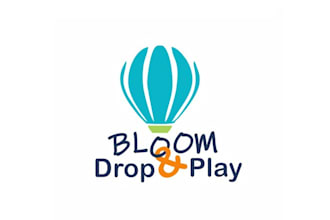 make amazing bloom drop and play logo