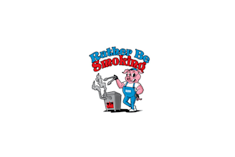 make interesting BBQ restaurant logo