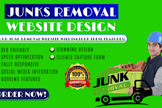 junk removal website cleaning website handyman website junk for junk removal