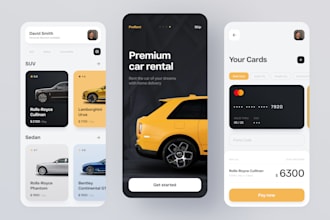 develop a car rental app, car marketplace app, ridesharing app for you