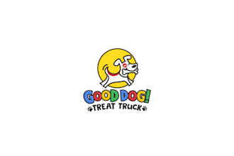 make traditional dog food truck logo