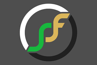 design a custom popular minimalist business logo for your brand or icon