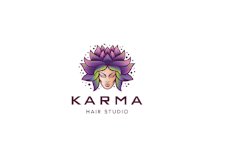 design boutique hair salon with trendy logo