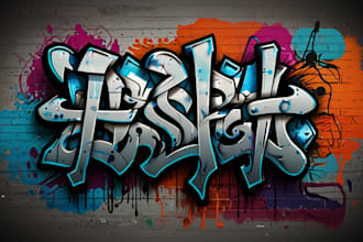 design unique handstyle graffiti logo