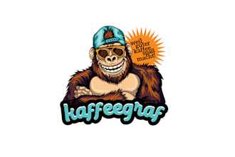 design coffee start up roaster that loves animals logo
