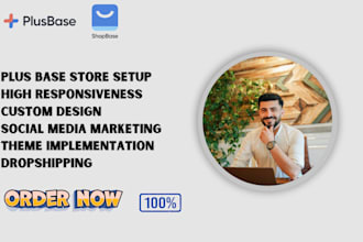 shopbase plusbase dropshipping print on demand seo, shopbase customization, pod