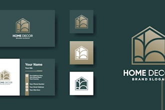 do handyman home improvement and home decor logo