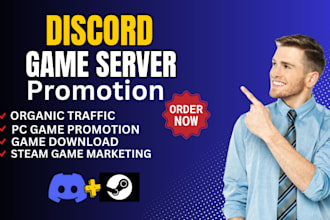 steam game discord promotion, discord server promotion for steam game